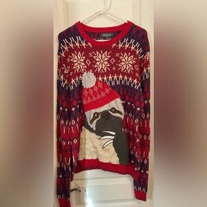 33 Degrees Chunky Sloth Ugly Christmas Sweater